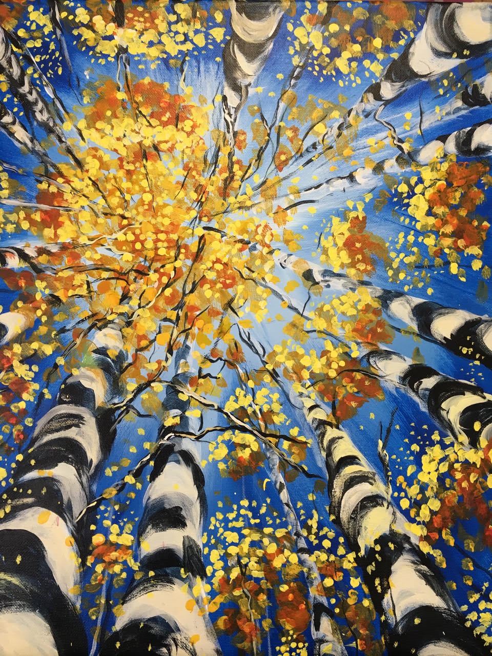 Aspen Trees Canvas