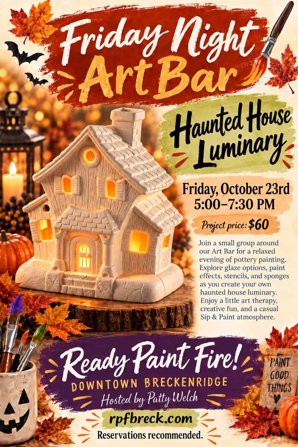 hauntedhouseluminaryposter